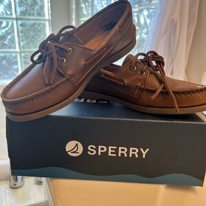 Sperry Women's Brown Leather Loafers